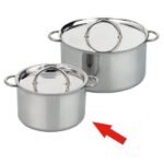 Doniczka niklowo-metalowa 9 cm NIC530300