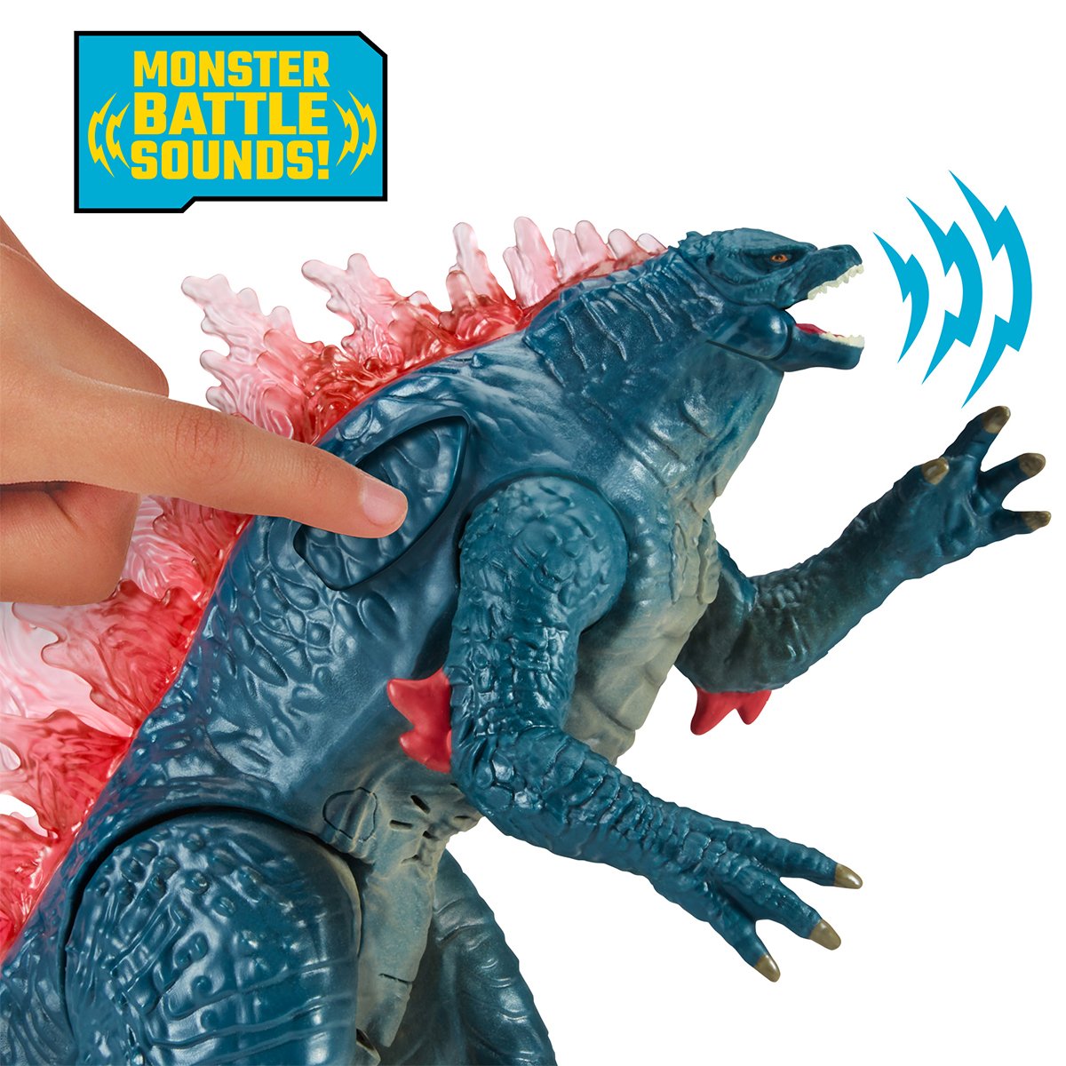 Figurka Godzilli gotowa do walki 18 cm, dźwięk Godzilla kontra Kong 35506 - obrazek 3