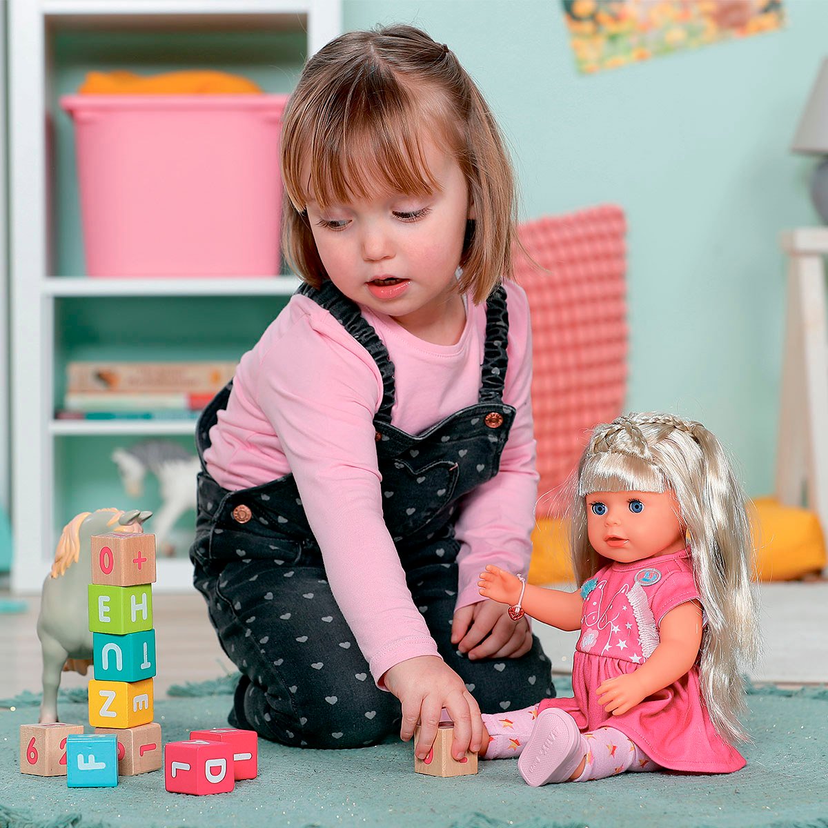 Lalka z akcesoriami Mała siostra Baby Born Zapf 835715 - obrazek 4