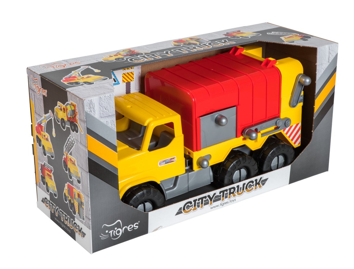 Śmieciarka "City Truck" w pudełku