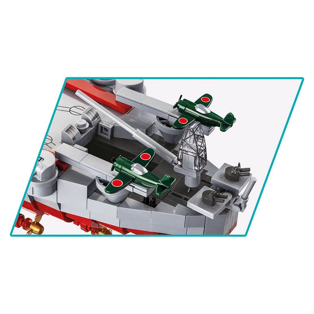 Constructor COBI Pancernik Yamato skala 1:300, 2665 części - obrazek 8