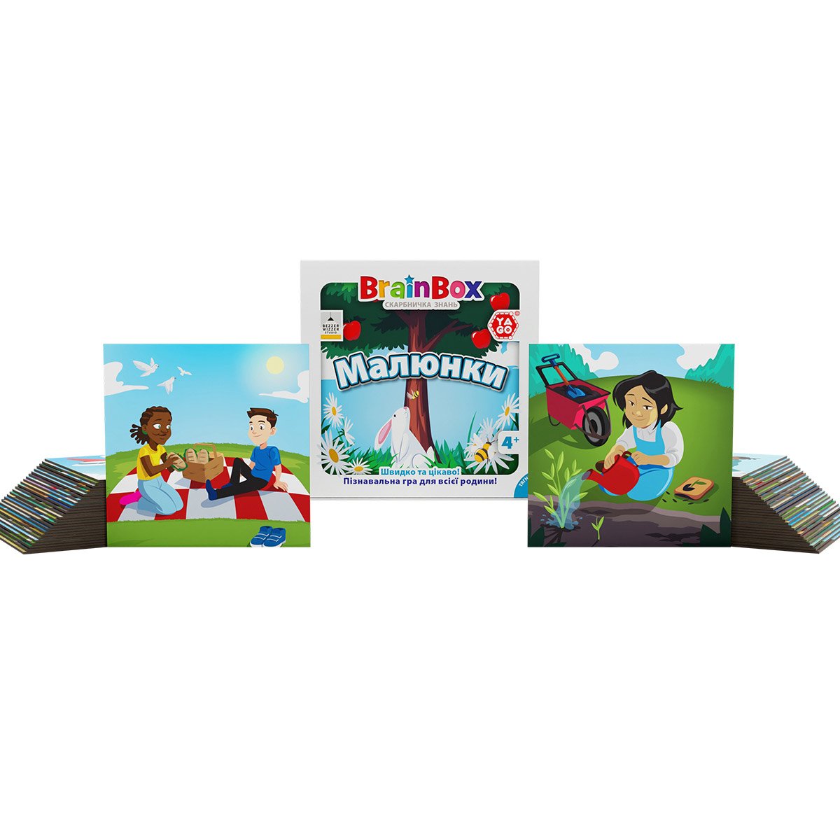 Gra poznawcza Rysunki BrainBox YaGo BZZBRPI01UA - obrazek 4