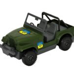 Wojskowy auto-jeep z napędem bezwładnościowym, Tigres