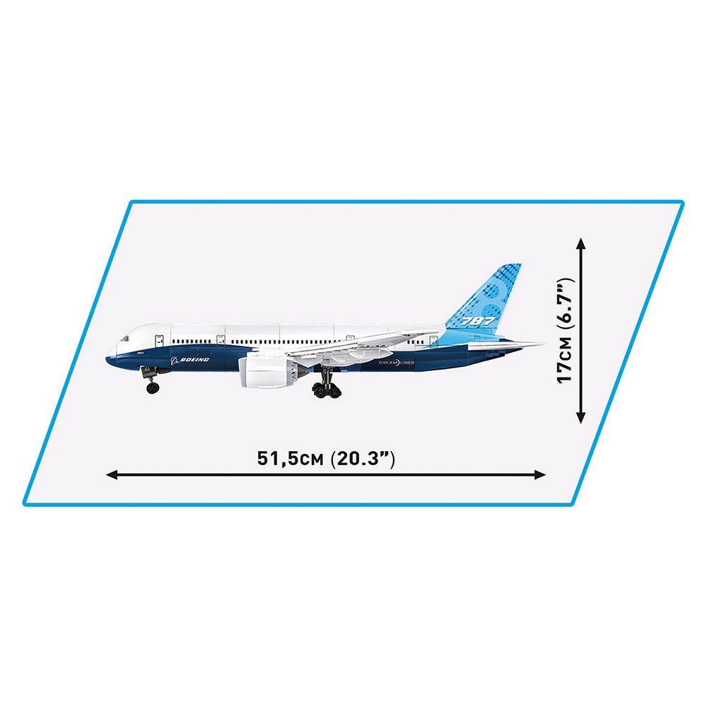 COBI Boeing 787 Dreamliner skala 1:110, 836 części - obrazek 7
