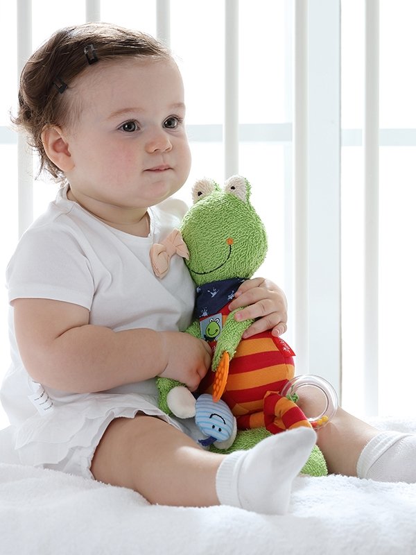 Pluszowa zabawka sigikid Frog 33 cm 38686SK - obrazek 7