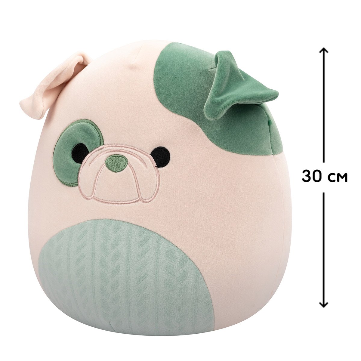 Miękka zabawka Bulldog Augustine 30 cm Squishmallows SQCR06691 - obrazek 2