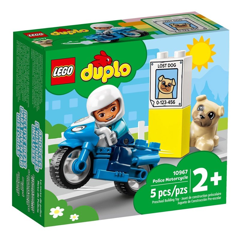 Lego Duplo Motocykl policyjny 10967