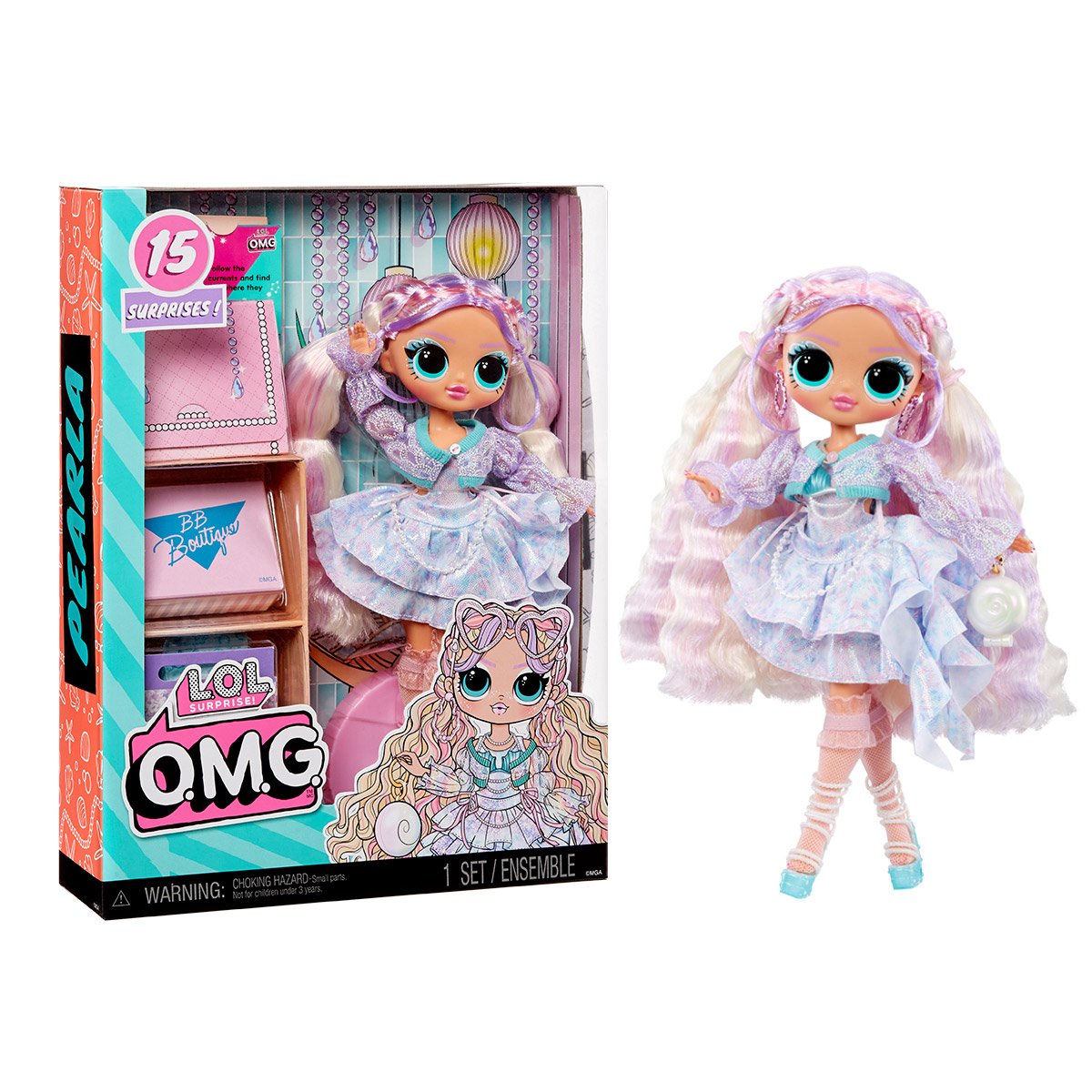 Lalka Perlinka OMG seria S8 LOL Surprise! 510390