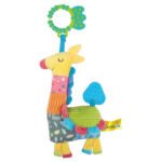 Miękka grzechotka z gryzakami Żyrafa Ks Kids
