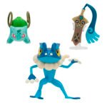Zestaw figurek do gier Honage, Bulbasaur, Frogadyr W19 Pokemon PKW3599