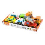Zestaw samochodzików Viga Toys Pojazdy specjalne 6 szt. 59621