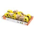 Zestaw samochodzików Viga Toys Maszyny budowlane, 6 szt. 50541