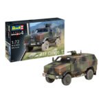 Zmontowany model repliki samochodu pancernego ATF Dingo 1 poziom 4 skala 1:72 Revell 03345