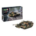 Replika modelu czołgu Abrams M1A1 AIM(SA)/ M1A2 level 4 w skali 1:72 Revell 03346