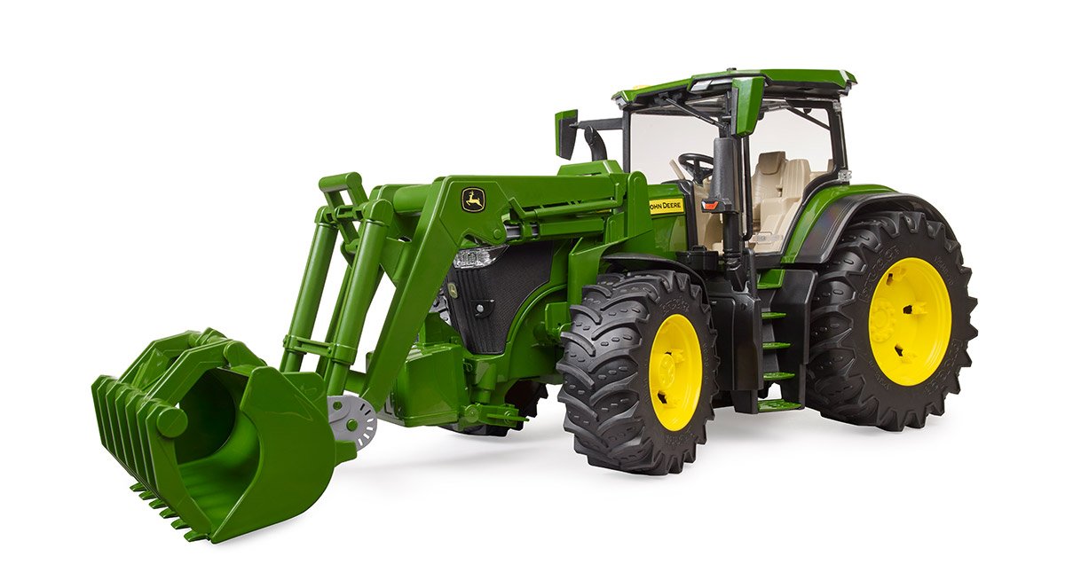 Ciągnik John Deere 7R 350 z ładowaczem czołowym Bruder 03151
