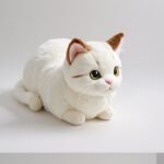 Pluszowy kotek biały